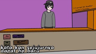kata kan sejujurnya dapat hp baru!!!! || animasi komedi