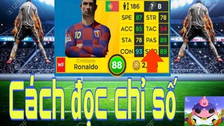 Cách đọc Chỉ Số chi tiết các Cầu thủ trong Dream League Soccer 2020 | Chỉ số cầu thủ DLS 2020