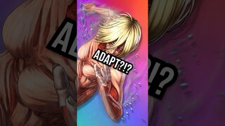 What Is The FEMALE TITAN?!? #shortsfeed #manga #anime