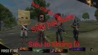 ( Free Fire ) chế đồ hài hước siêu to và khổng lồ
