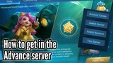 How to enter in ADVANCE SERVER (ANYONE CAN ENTER)