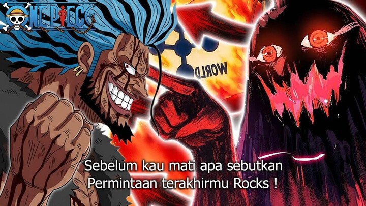 ONE PIECE 1162 - EDAN! KEKUATAN BUAH IBLIS IMU SAMA BERHASIL MEMBUAT ROCKS D XEB