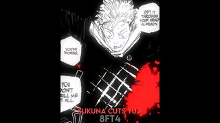 Never Give Up [Yuji vs Sukuna]💀🔥⚠️| Jujutsu kaisen manga edit