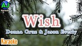 WISH - Donna Cruz & Jason Everly | OPM KARAOKE HD