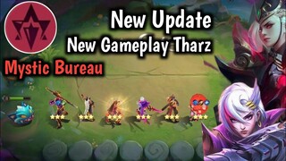 Tutorial Baru Pake Tharz 3 Synergy Mystic Bureau Update Terbaru Hero Revamp | Magic Chess Bangbang