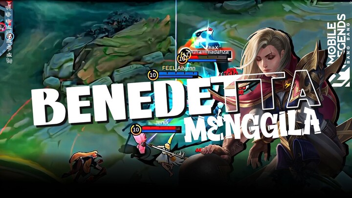 Damage Benedetta Nyeri Kali Lek - Gameplay Benedetta Exp Lane !