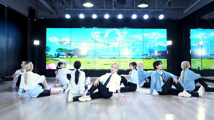 Youthful dance performance of ZB1's debut song "In Bloom" overflows the screen