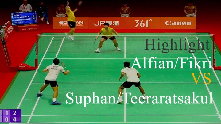 Alfian/Fikri (INA)  vs Suphan/Teeraratsakul (THA) - SF - Asian Games 2026
