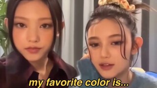 My favorite color is...