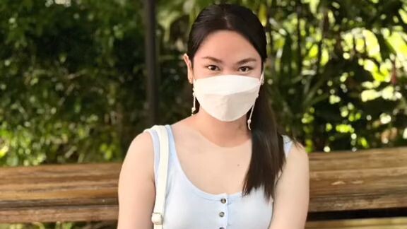 Maganda lng daw pag nakafacemask