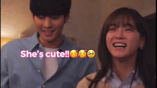 Ahn Hyo Seop being cute and says Se Jeong is cute! | A Business Proposal