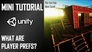 WHAT ARE PLAYER PREFS IN UNITY AND HOW TO USE THEM WITH C#