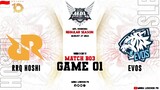 RRQ Hoshi vs EVOS Legends Game 01 | MPLID S10 Week 3 Day 2 | RRQ vs EVOS