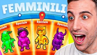 La RUOTA SPECIALE delle Skin Femminili! Stumble Guys ITA!
