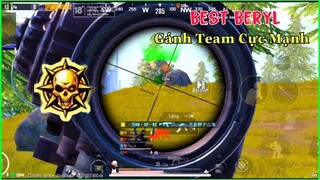 PUBG Mobile | Di Chuyển Khéo léo - Gánh Team Không Khó - Sấy Beryl Mọi Ngóc Ngách | NhâmHNTV