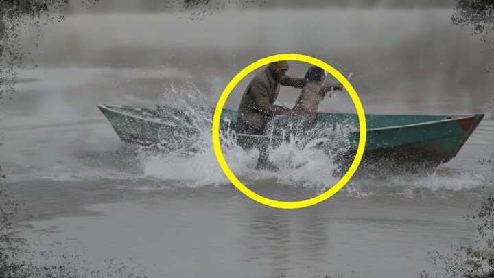 Isso passou ao lado do Barco e as Imagens desafiam a Lógica