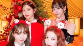 美女同屏！LESSERAFIM+aespa热卖圣诞节cha！