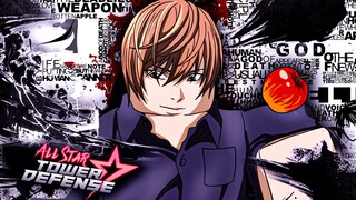 Is Light Yagami Back In Meta? How Far Can I Go With The New Death Orb On All Star Tower Defense