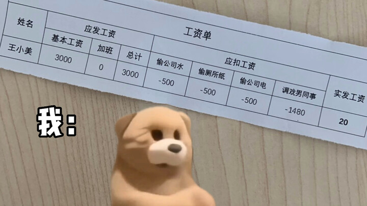 พอเห็นสลิปเงินเดือน แม้อากาศจะร้อนแค่ไหนก็ไม่อาจทำให้หัวใจที่เย็นเฉียบของฉันอุ่นขึ้นได้เลย
