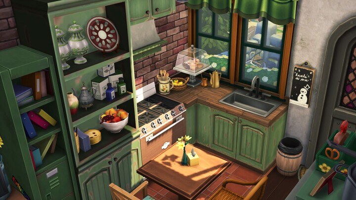 【The Sims 4 Quick Build】 Cuộc sống tách biệt của một người