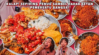 CABE SEMUA!! KALAP MAKAN SAMBEL CUMI NASI CIKUR VIRAL DI JAKSEL