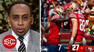 ESPN' reacts to Jimmy G took over at QB in first quarter for injured Trey Lance, 49ers beat Seahawks