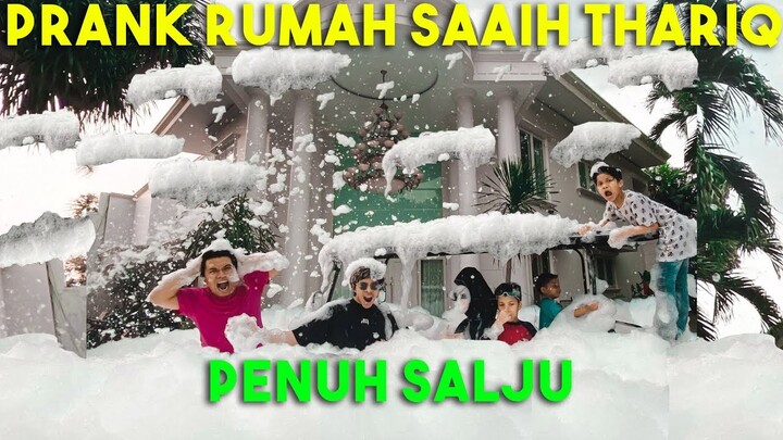 PRANK Rumah Baru SAIH THARIQ! PENUH SALJU...