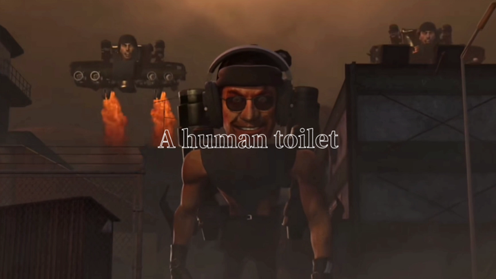 A human toilet 监控杂虫们，我们回来了！