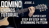 Domino by Jessie J Complete Guitar Chords Tutorial + Lesson MADE EASY