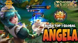 [TA] ANGELA GAMEPLY MLBB || ANGELA BEST BUILD AND EMBLEM 2024