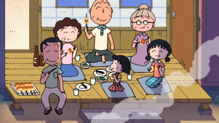 Chibi Maruko-chan【New Episode】Beat the Heat with BBQ! (So Happy)