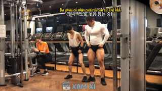 Hài Hàn Quốc_Troll thanh niên tập Gym và cái kết p2 #haihanxeng #pranks #funny