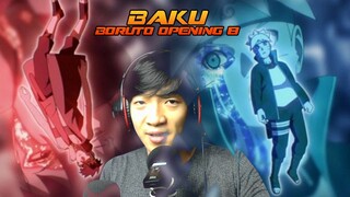 BAKU IKIMONOGAKARI COVER BY ANDRIS SAN | OPENING BORUTO 8