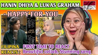 LUKAS GRAHAM (FEAT HANIN DHIYA) - HAPPY FOR YOU (PERFORMANCE VIDEO) || FIRST TIME TO REACT