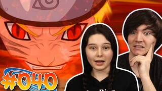 My Girlfriend REACTS to Naruto Shippuden EP 40 (Reaction/Review)