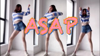 【Kpop】แบ่งเวลาจากตารางงานที่ยุ่งวุ่นวายมาทำภารกิจส่วนตัวกันเถอะ｜คัฟเวอร์ท่าเต้นแนวตั้งของเพลง stayc-