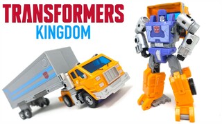 Transformers Kingdom Deluxe Class Huffer Review