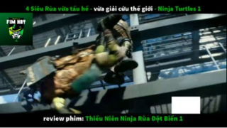 REVIEW PHIM : Thiếu niên nhẫn giả rùa (p2) #rvphimanhhung