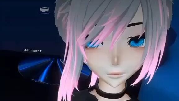 Anime girl Chilling