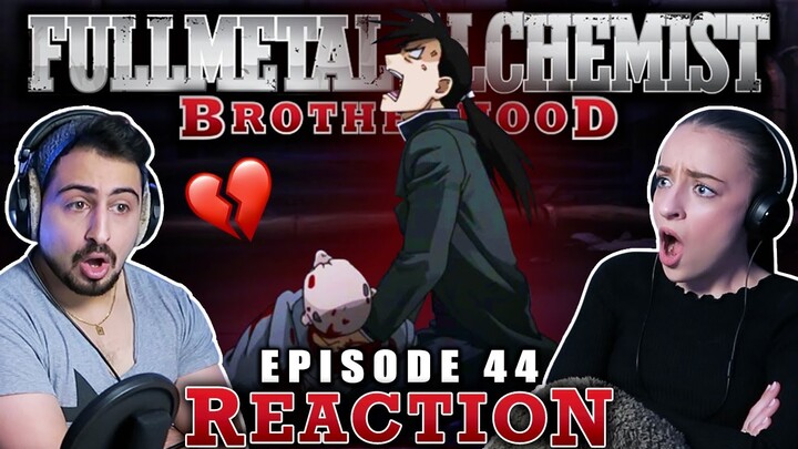 THIS GAVE US CHILLS! 🔥Fullmetal Alchemist: Brotherhood Episode 44 REACTION!