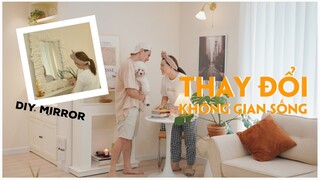 THAY ĐỔI KHÔNG GIAN SỐNG, TÔI YÊU CĂN NHÀ CỦA MÌNH🧡 // CHANGING OUR LIVING SPACE, I LOVE OUR HOME🧡