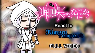 So I'm a Spider, So What? react to Rimuru Tempest |Full Video|