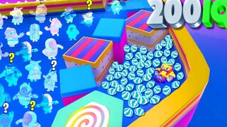 ใหม่แตก 200IQ ขโมยหวาน!! 😱😱 - Fall Guys ช่วงเวลา WTF 520 (รุ่น 6)