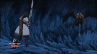 Best Clip dari Abema - Reincarnated as a Sword Episode 05 Fran vs Merah Ratu Goblin