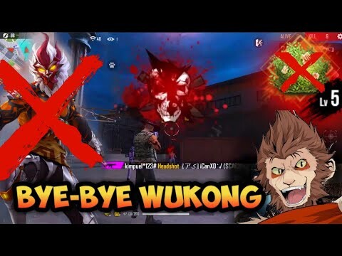 Cara Mengalahkan Skill Aktif Wukong Free Fire - Dijamin Gagal Skillnya!!