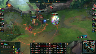 combat trong lol #game