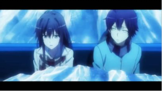 Hachiman and Yukino ride scene | #anime #animeromcom #oregairu