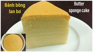 Cách làm bánh BÔNG LAN BƠ mềm, mịn, xốp, tan trong miệng | Tra My Cooking