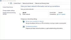 How To Change A Network Profile Name