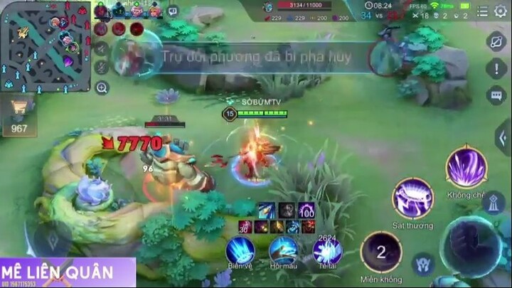 LIÊN QUÂN  Se Ra Sao Nêu Triêu Vân Đat 100 Nôi Tai  Trơ Vê Thơi Hoang #Game